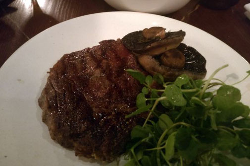 Heddon Street Kitchen, Rib-Eye Steak, London, Die Traumreiser