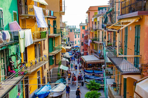 Cinque Terre, Italien, bunte Häuser, Küste, Die Traumreiser