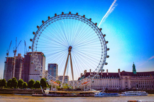 London Eye, Riesenrad, London, Themse, Die Traumreiser