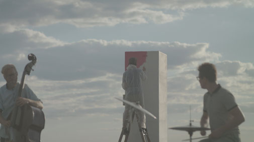 Dreharbeiten zu unserem Musikvideo TAU auf dem Berliner Tempelhofer Feld