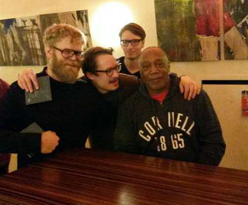 Nach dem Konzert mit Billy Cobham im Domicil Dortmund
