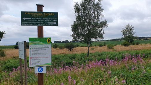 Kilometerlang - Natur pur...