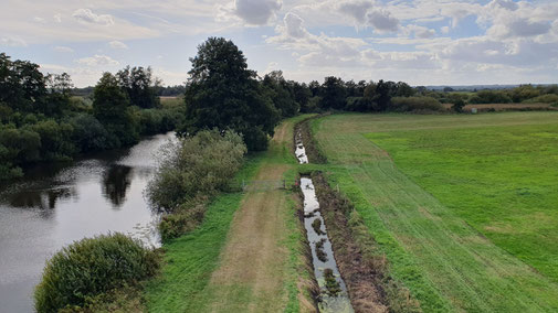 Blick vom Turm "Neu Helgoland"...