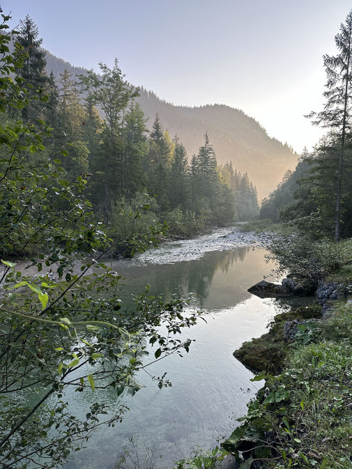 Wunderbare Morgenstimmung