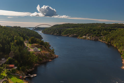 Noorwegen | Sweden | Fjord - Grens