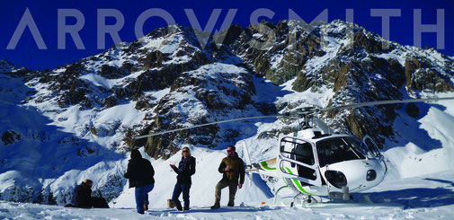 Landed just below the summit of Mt Arrowsmith for Champaigne
