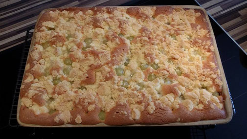 #streuselkuchen #ofenzauberer #pamperedchef #stoneware #martinaziehl #backen