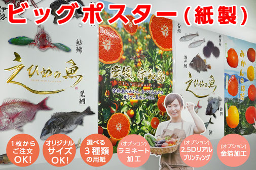 ビッグポスター（紙製）
