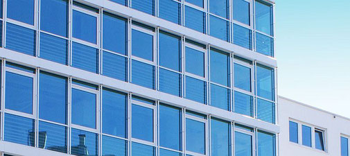 Ärztehaus am Forum: Fassade