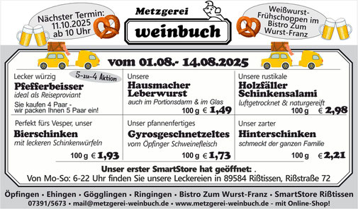 Wochenangebot