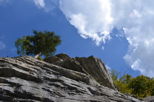Kletterfels am Hasliberg
