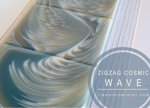 ZigZag Cosmic Wave Soap | Seifenmuster von Fräulein Winter
