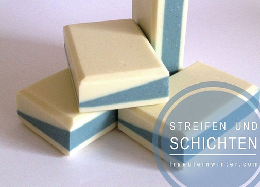 Streifen und Schichten in Seife | Fräulein Winter
