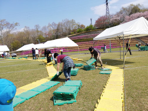 陶芸家のブログ　陶芸家　陶芸　笠間焼き　火まつり　陶炎祭　作業　ワーキング　歩道作り