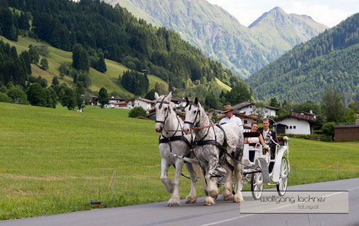 Märchenhochzeit in den Bergen