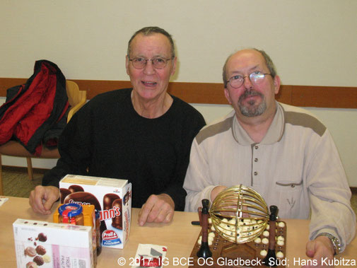 Fotos: IG BCE OG Gladbeck-Süd Adventskaffee und Bingo
