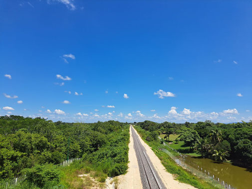 Tren Maya - vor Palenque bereits fertiggestellt