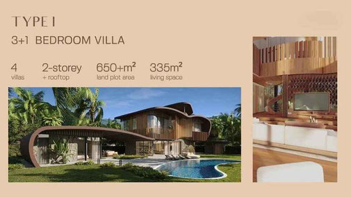 Keramas villa for sale