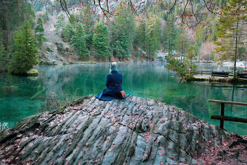 Blausee, Schweiz, Berner Oberland