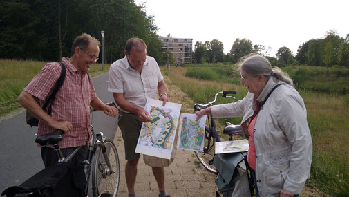 Onze vrijwilligers op pad