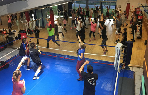 la salle de boxe d'Andernos