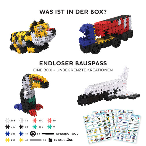 nano clics Creative Builders Box Bauideen und Modelle