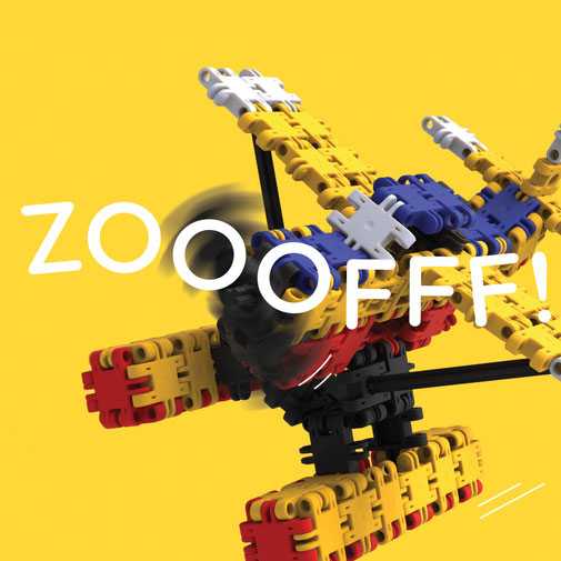 nano clics Flugzeug Modell