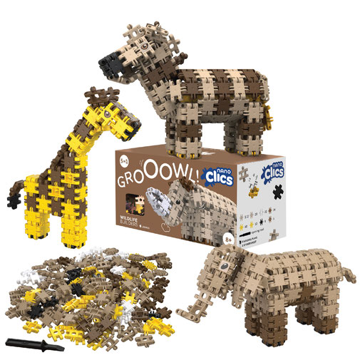 nano clics Wildlife Modelle und Bausteine