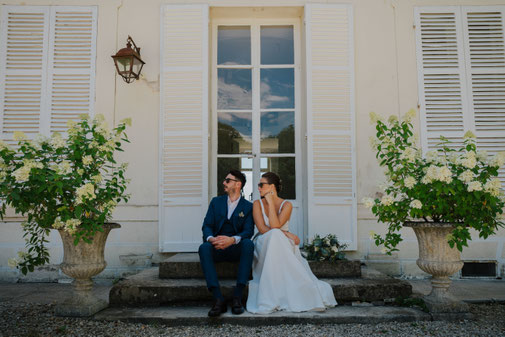 mariage chic champêtre domaine château paris château de séréville