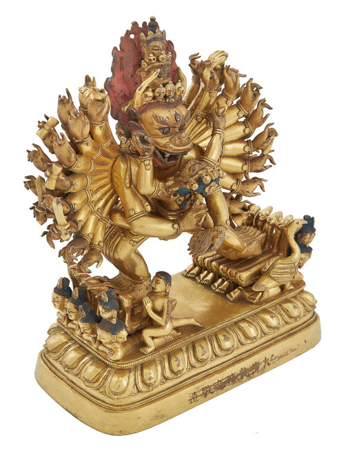 Vajrabhairava Bronzefiguren Ankauf 