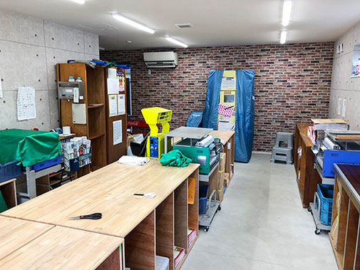 リフォームしたばかりなので店内はとっても綺麗です