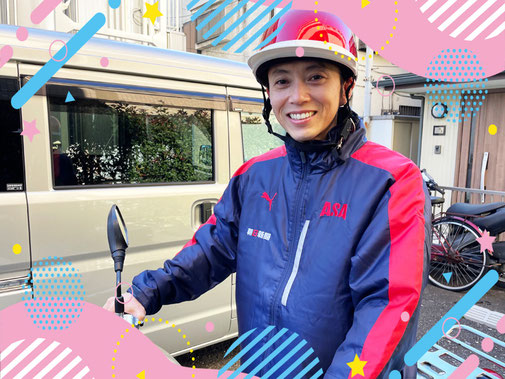 初心者の方にはバイクの乗り方から丁寧に教えますよ！