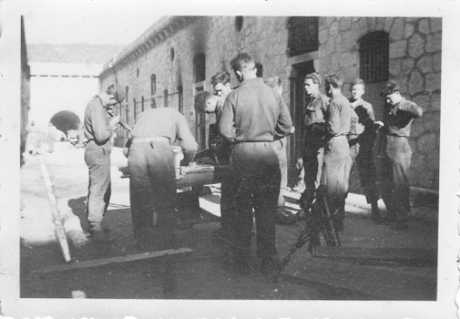 1st Battalion inside the fort Barbonnet overlooking Sospel