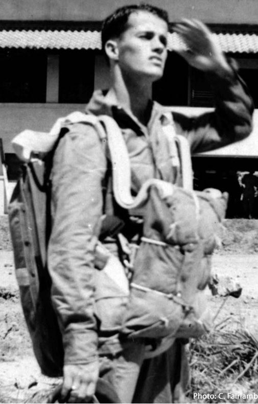 EDGERLY Joseph, prior to Southern France, August 1944. (Source: Charles FAIRLAMB)  