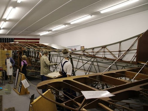 The CG-4A Waco glider of Greenville Museum. USA. picture Megan Smith.