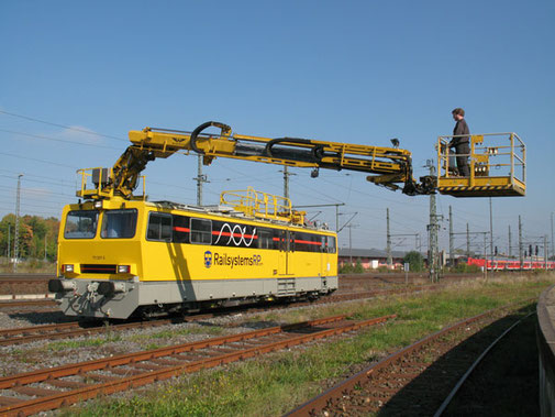 Hubarbeitsbühneninstandhaltungsfahrzeug Railsystems RP GmbH