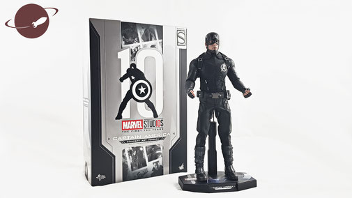 Hot Toys 1/6 Captain America Concept Art Figuren Review Collection Marvel FANwerk Blog Sideshow Shop Figure be-toys