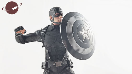 Hot Toys 1/6 Captain America Concept Art Figuren Review Collection Marvel FANwerk Blog Sideshow Shop Figure be-toys