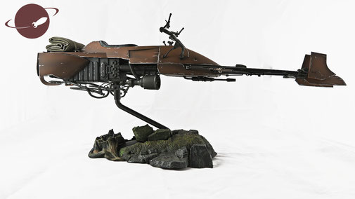 Sideshow 1/6 Speeder Bike Star Wars Episode 6 Scout Trooper Zubehör Review FANwerk