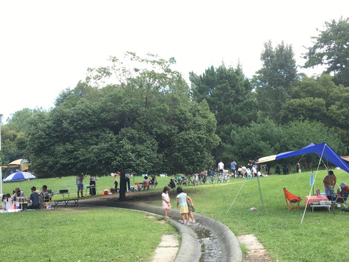 服部緑地公園ちかくの森バーベキューエリア
