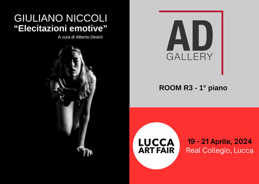 Elecitazioni emotive di Giuliano Niccoli - LUCCA ART FAIR 2024