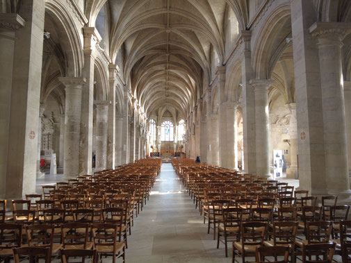 Der Innenraum von Notre Dame Le Havre