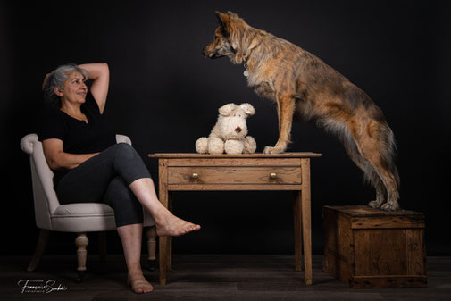 Françoise Sachdé auto-portrait " equality"