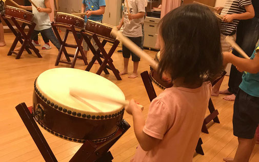 つきのわ和太鼓・篠笛教室　イベント開催