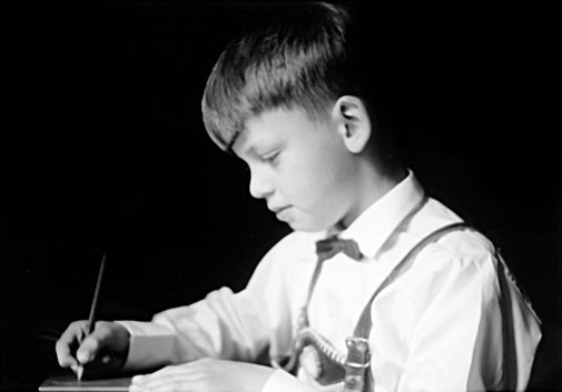 Bei den Schularbeiten [1960]