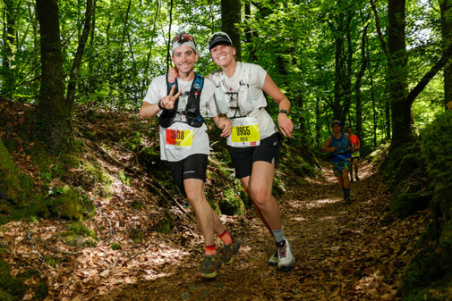 Participant pendant une épreuve des Gendarmes et les Voleurs de Temps