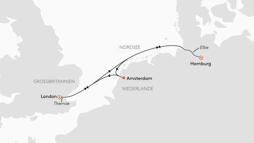 HANSEATIC nature - NAT2520 Route