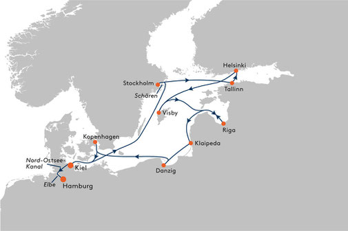 EUX2512 Reise MS EUROPA 2