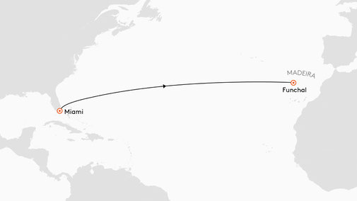 EUR2706 Reiseroute mit MS EUROPA
