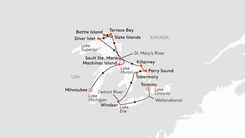INS2714 Reiseroute mit HANSEATIC inspiration